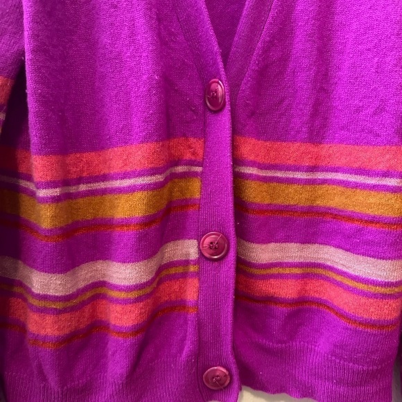 27 Miles Striped Cardigan (L) - Picture 11 of 12